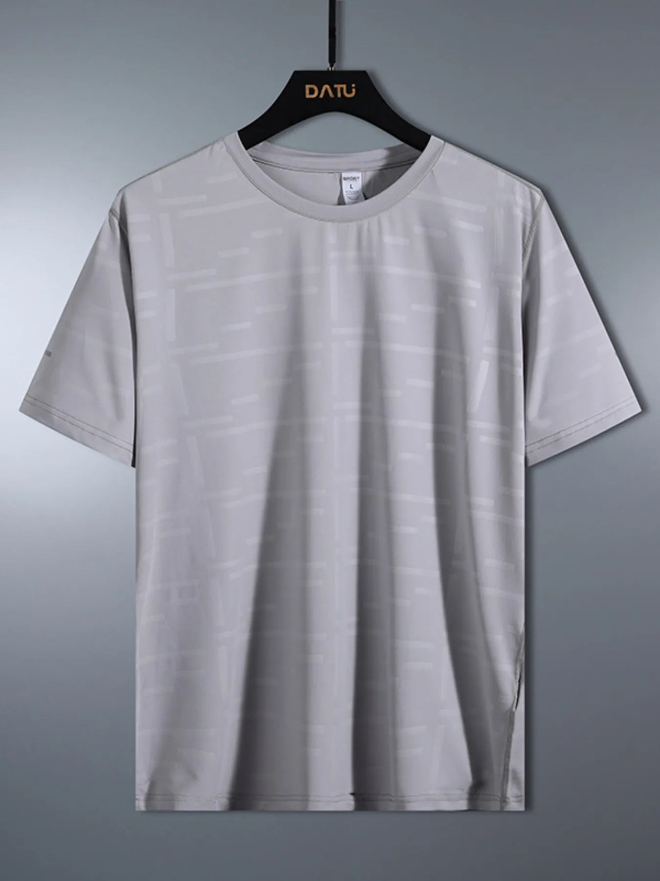 Men's Plus Size Round Neck Short Sleeve T-Shirt