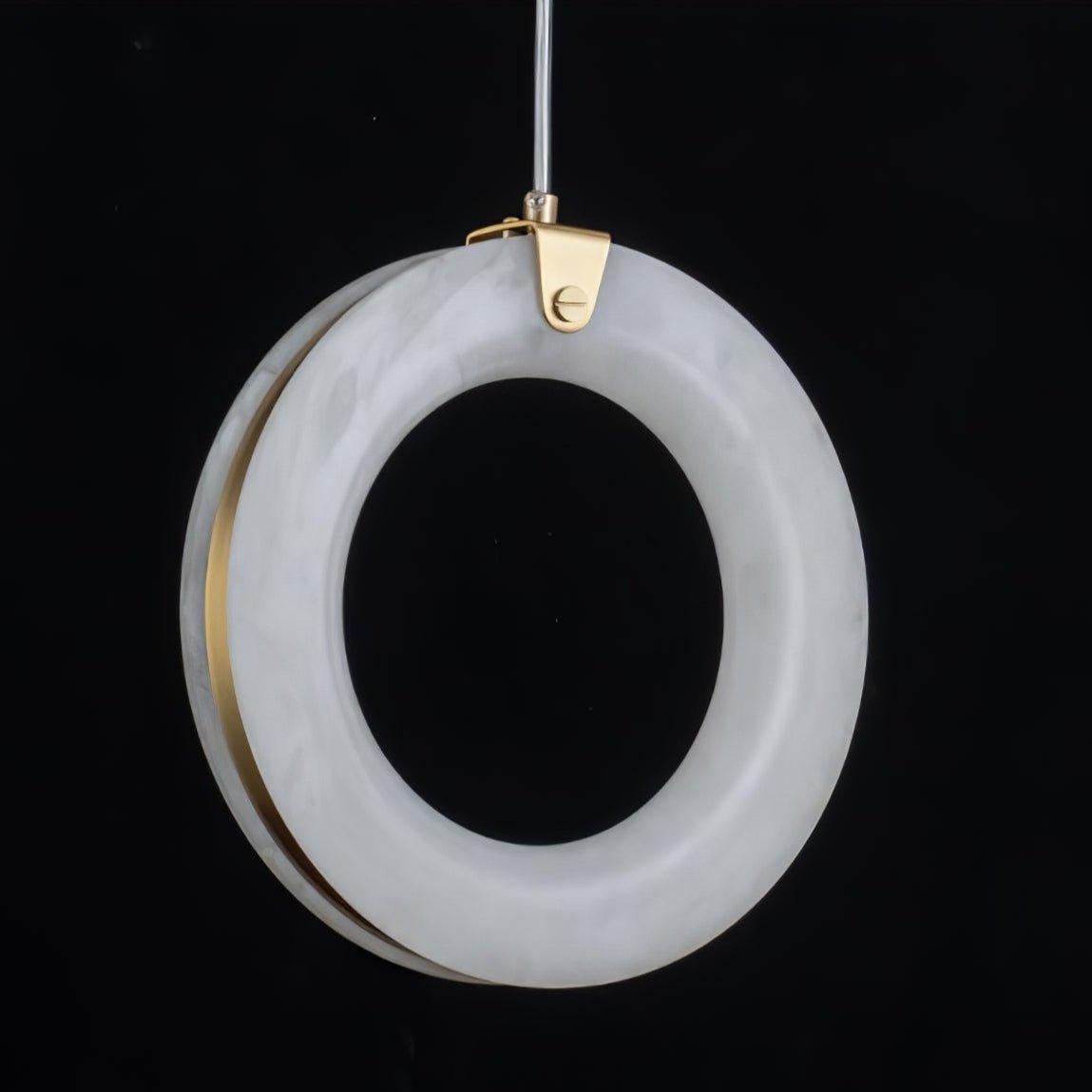 Alabaster Ring Alabaster Pendant Light