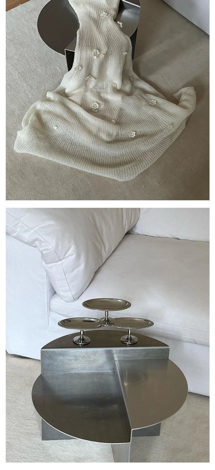 MOMO Stainless Steel Coffee Table