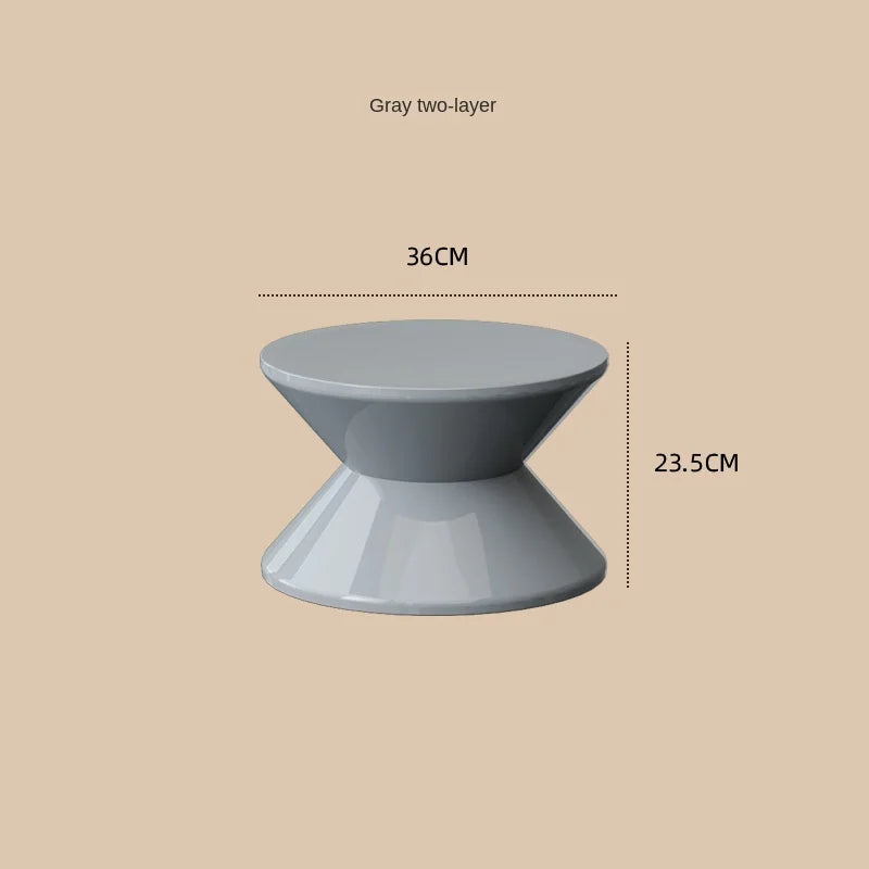 X&D Nordic PP Material Stackable Low Stool