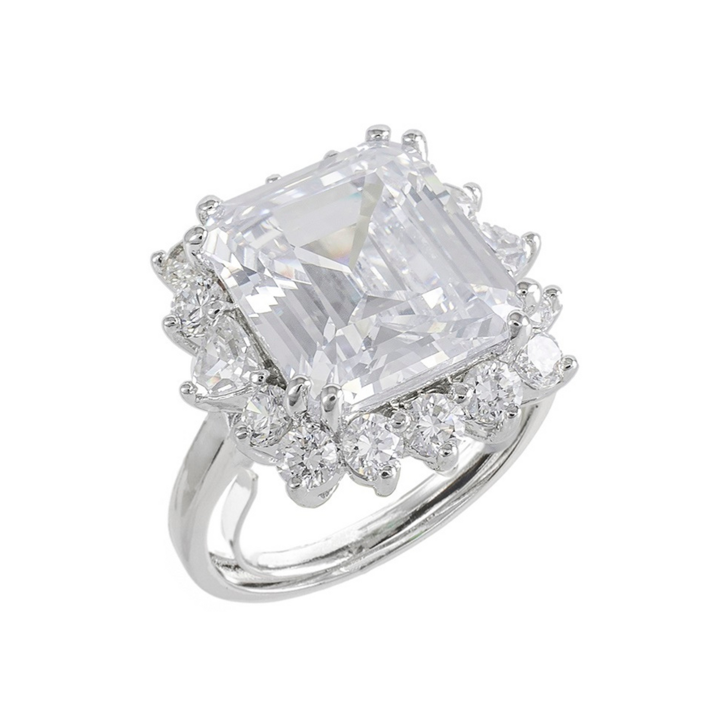 Asscher Cut Ring