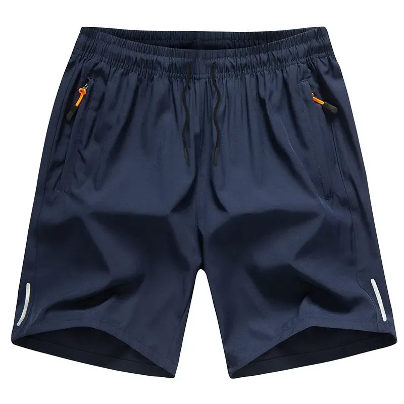 Men's Plus Size Quick-Dry Pocketed Shorts