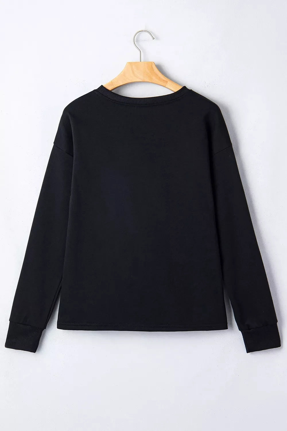 Rhinestone Pumpkin Long Sleeve Sweatshirt