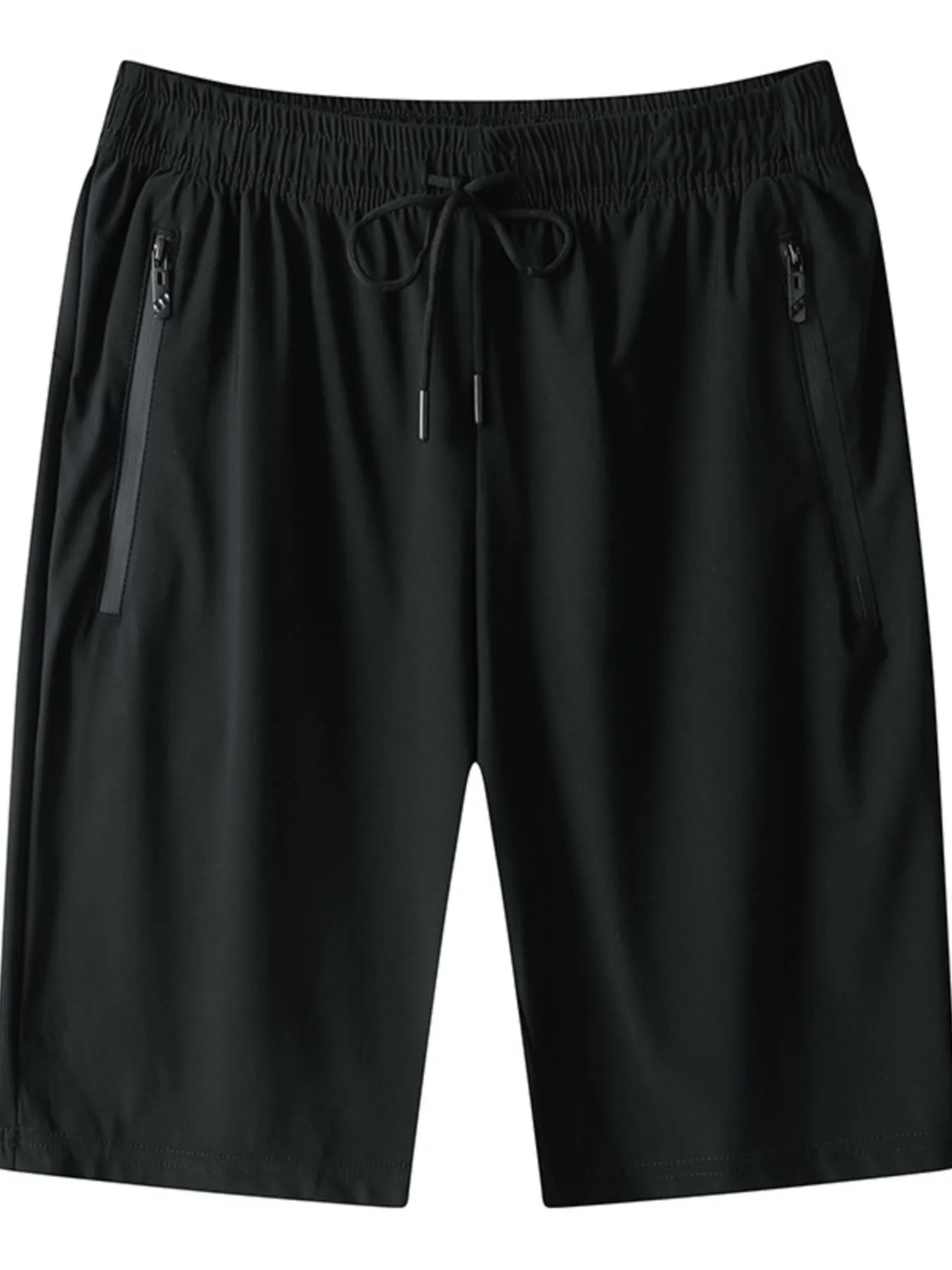 Men's Plus Size Drawstring Shorts with Pockets