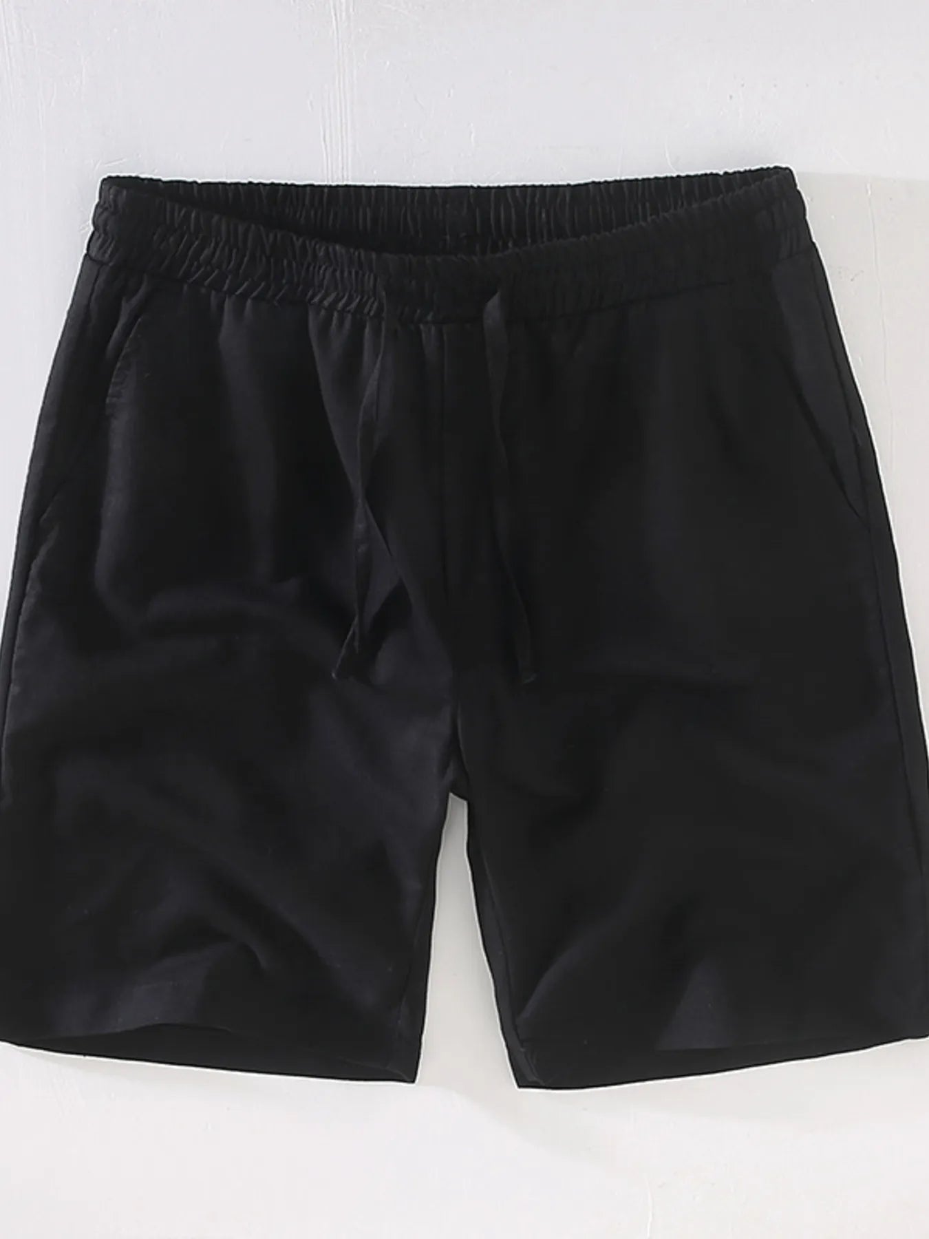 Men's Plus Size Drawstring Casual Shorts