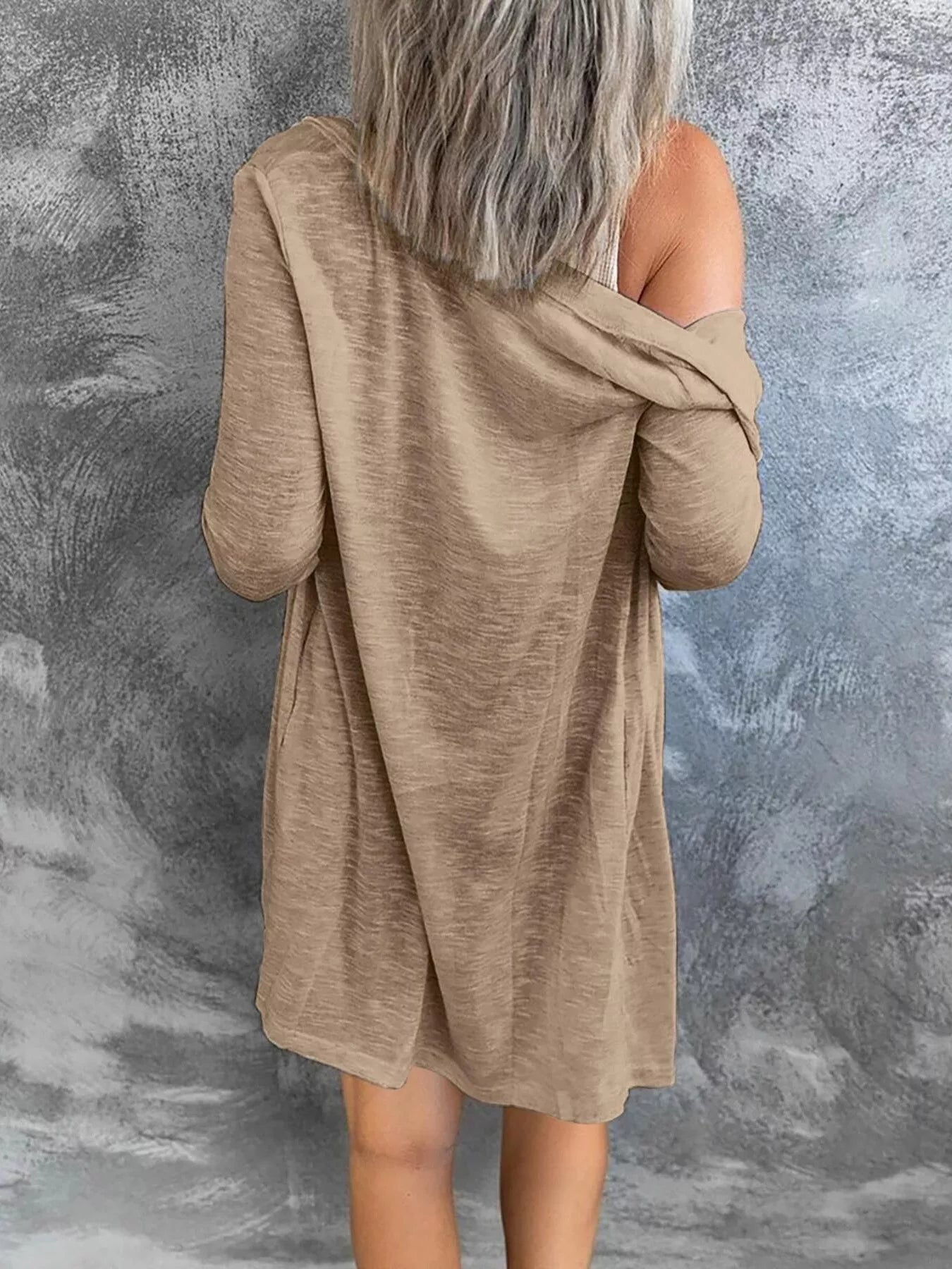 Full Size Lightweight Button-Up Cardigan Plus Size