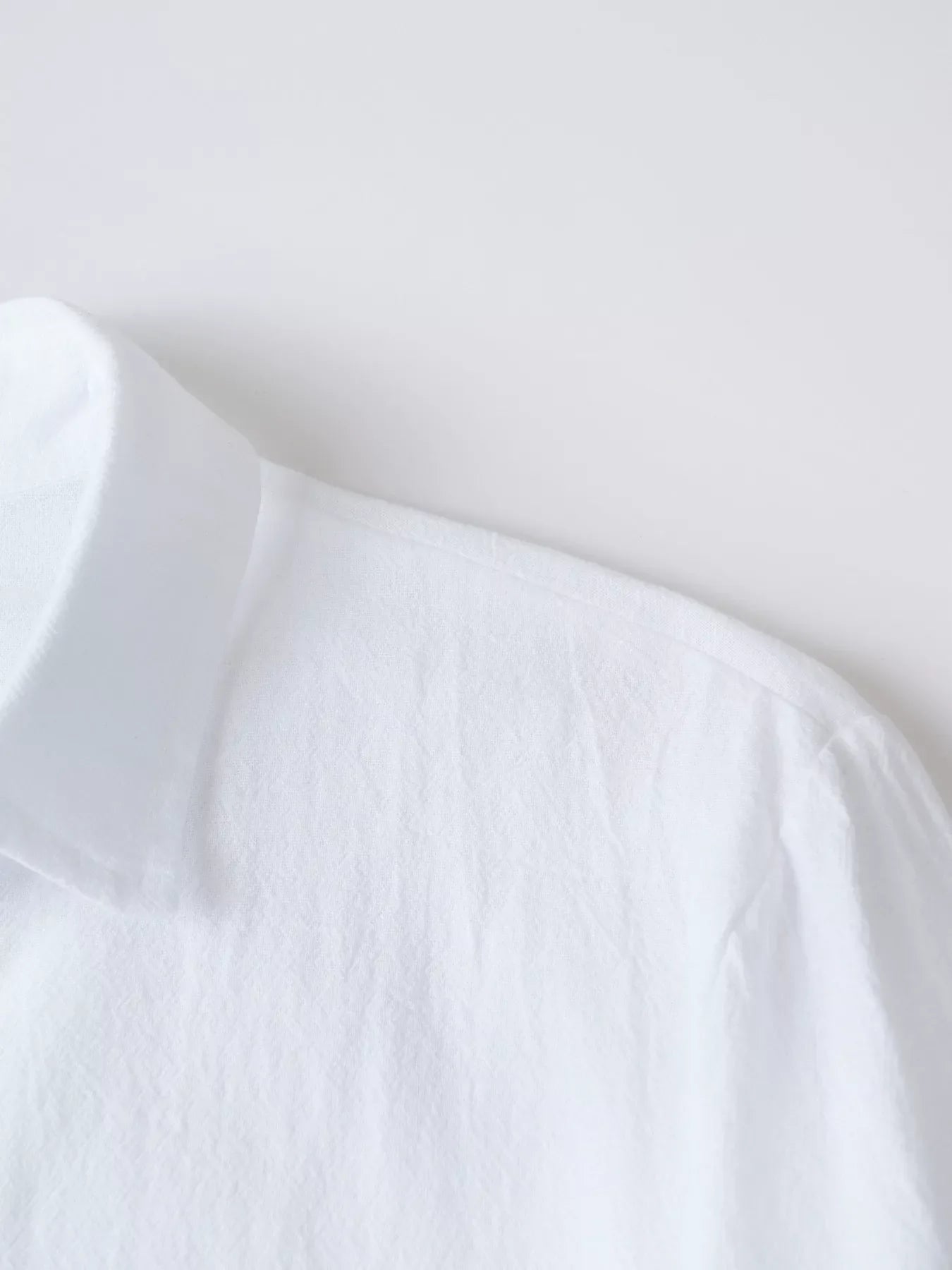 Men's Full Size Casual Long Sleeve Linen-Blend Shirt Plus Size