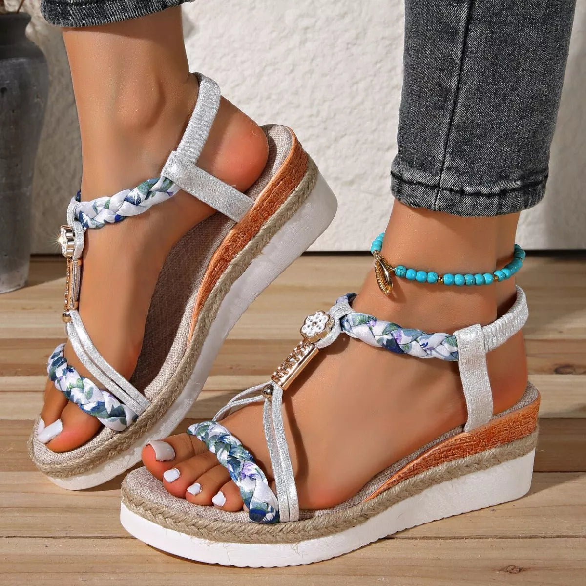 Open Toe Platform Sandals