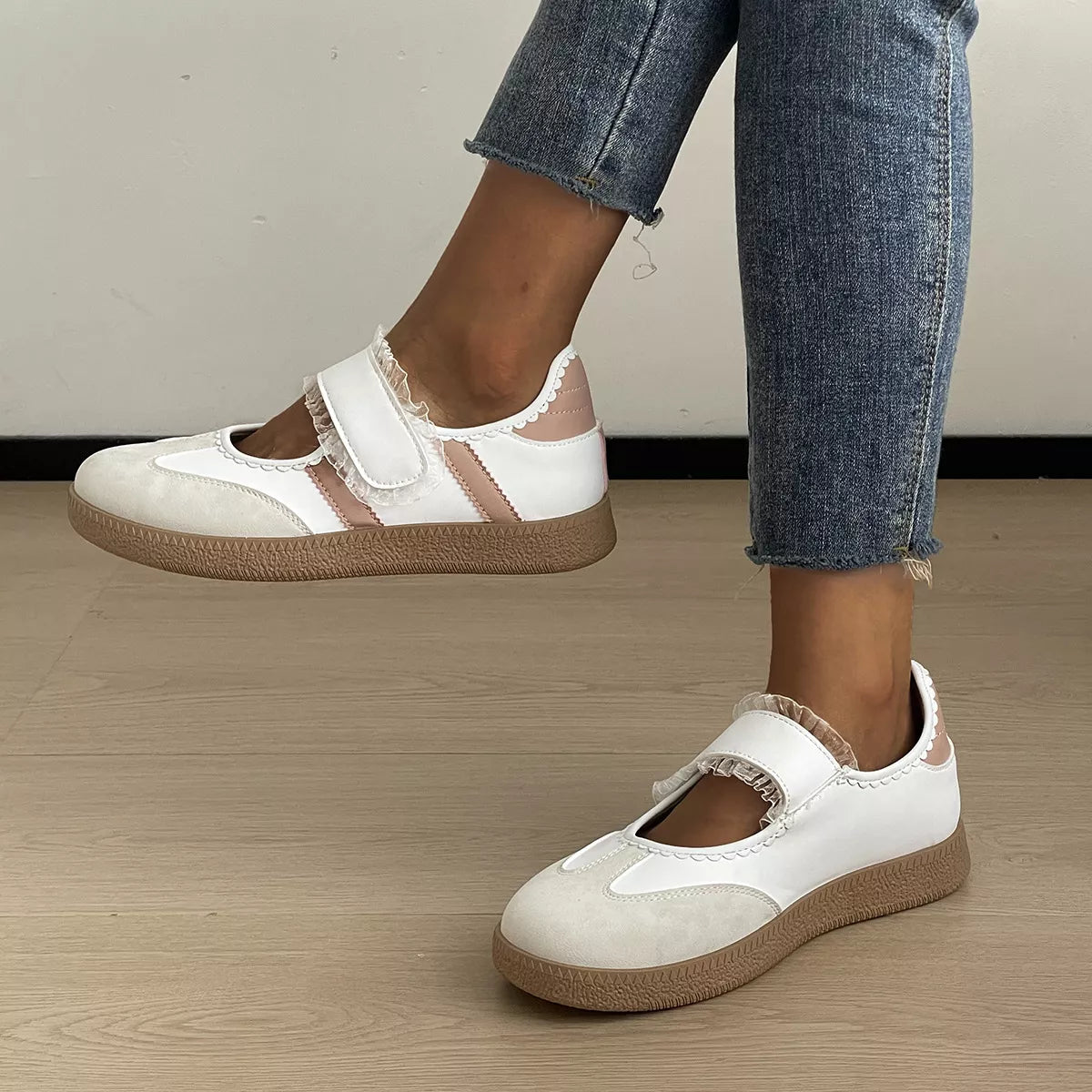 Round Toe Slip-Ons