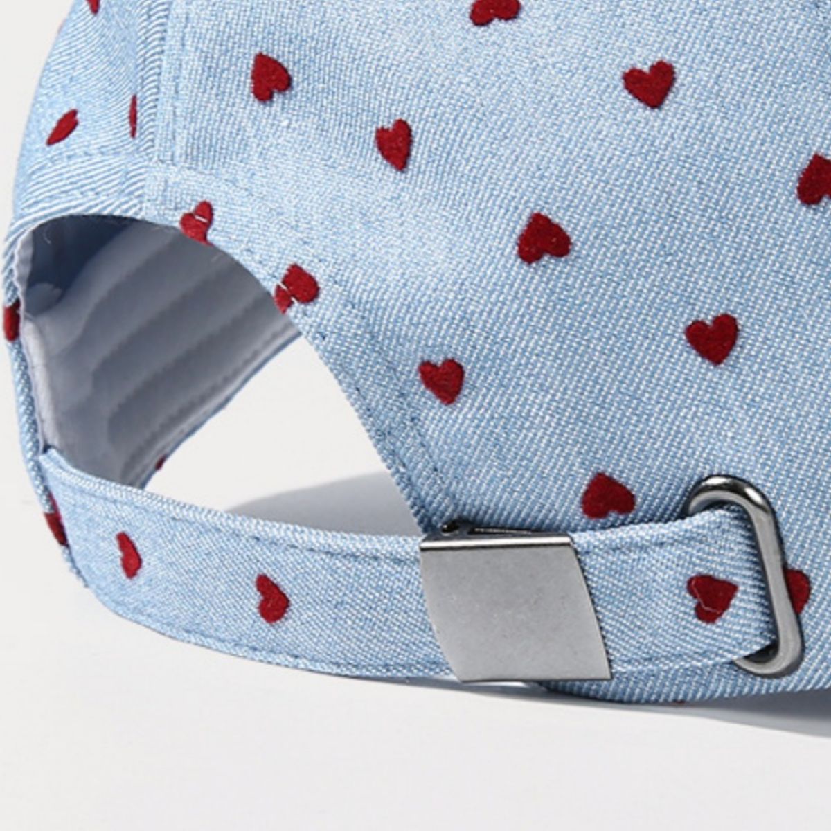 Heart-Patterned Casual Baseball Cap