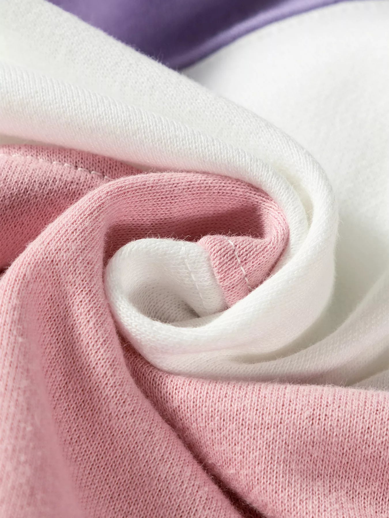 Colorblock Patchwork Drop Shoulder Crewneck Sweatshirt