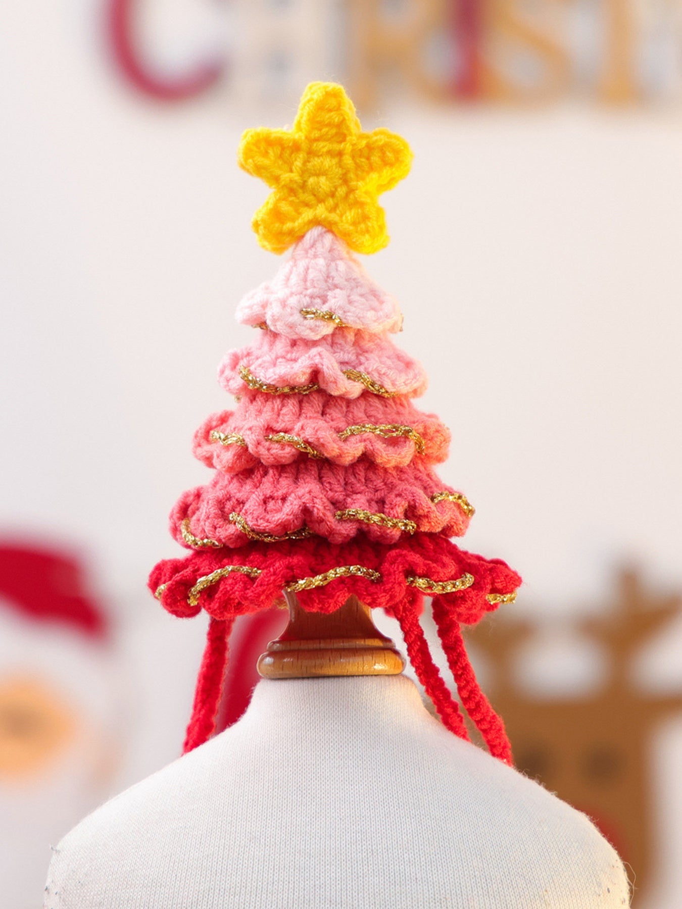 Crochet Knit Pet Hat