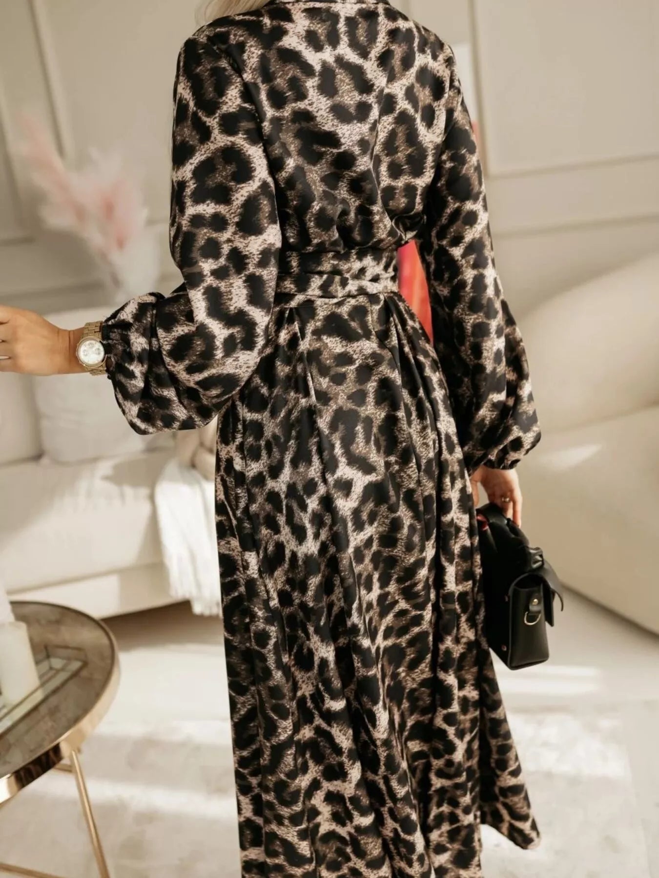 Long Sleeve Maxi Shirt Dress