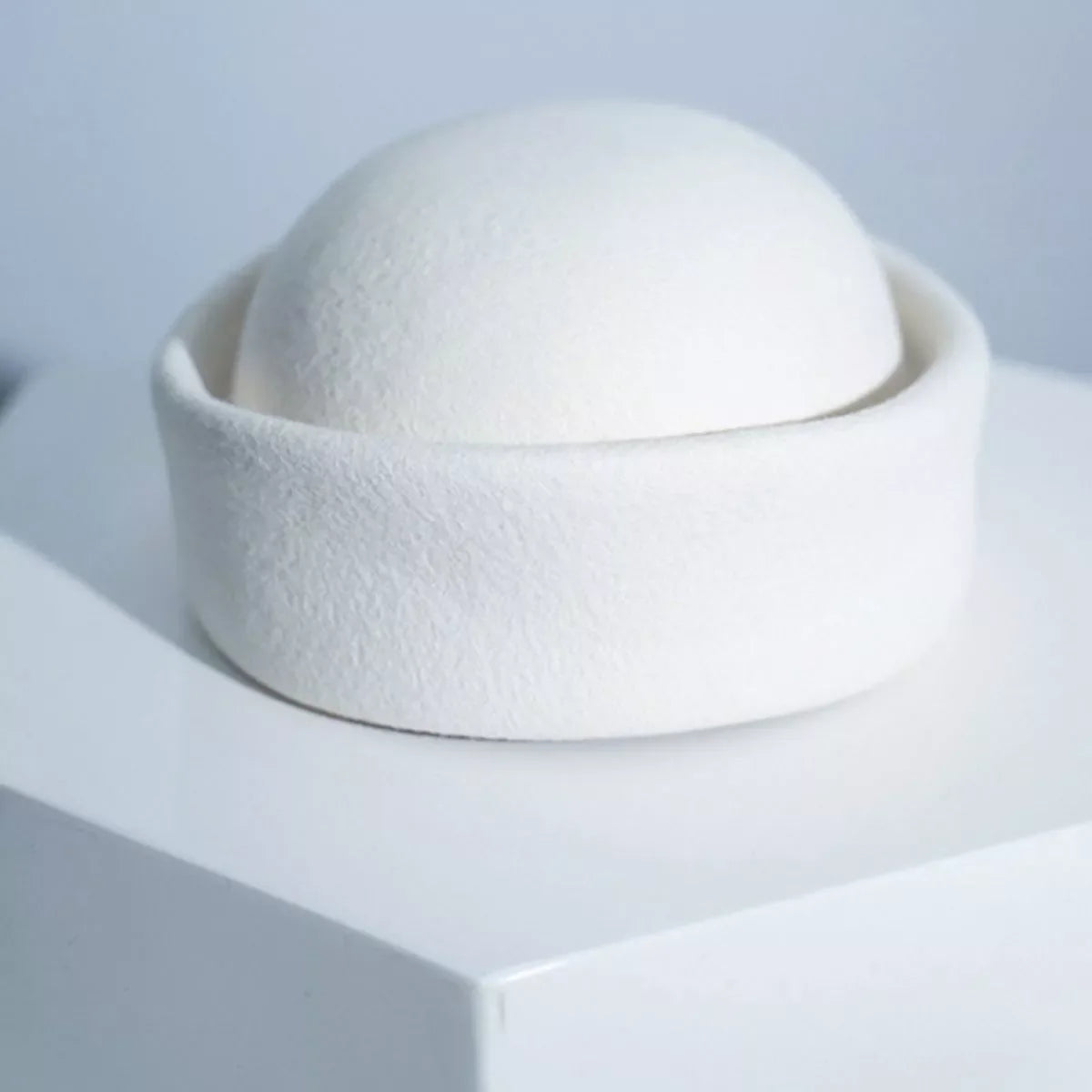 Wool Pillbox Hat