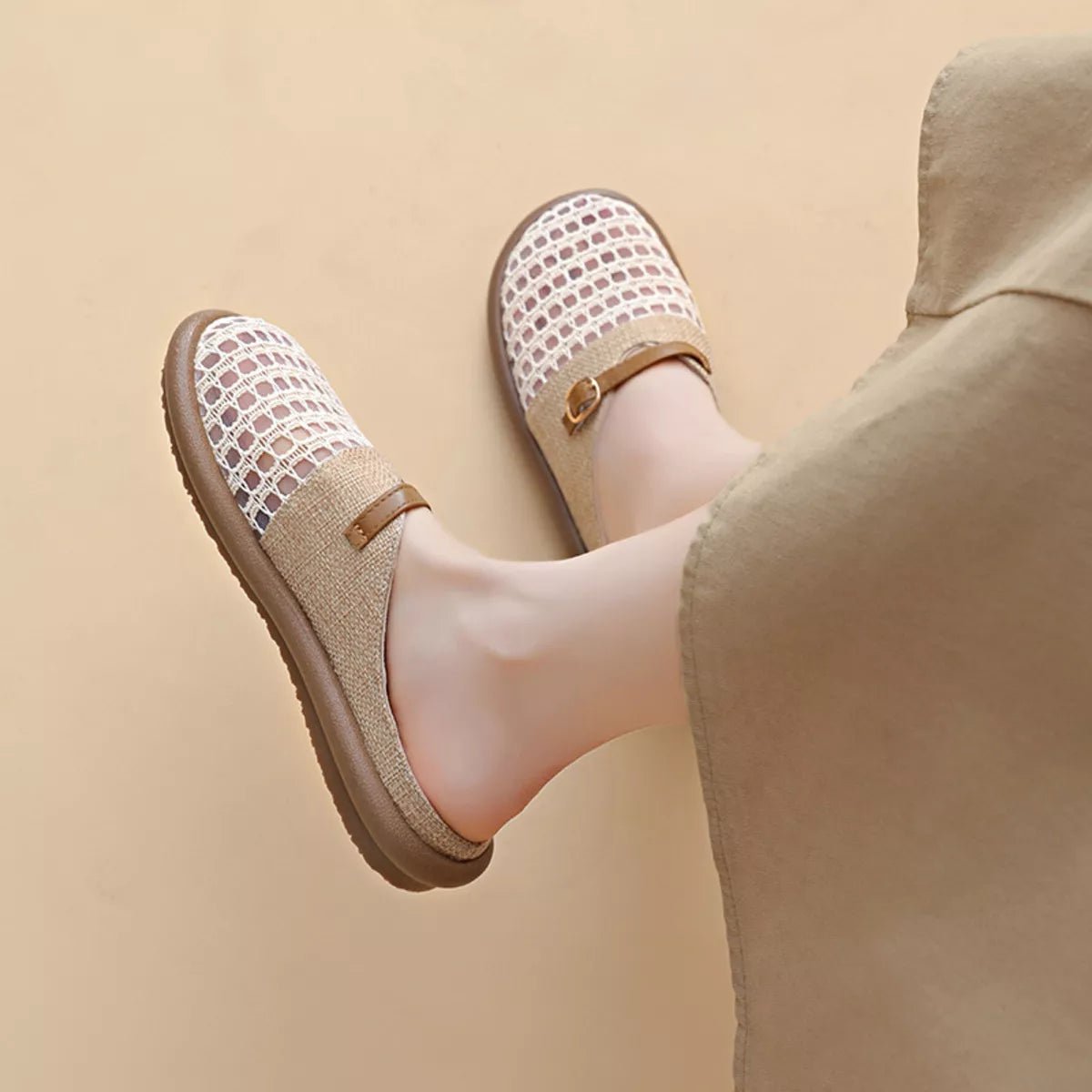 Breathable Woven Sandals