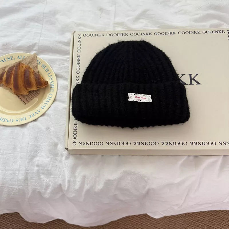 Warm Knitted Beanie Hat