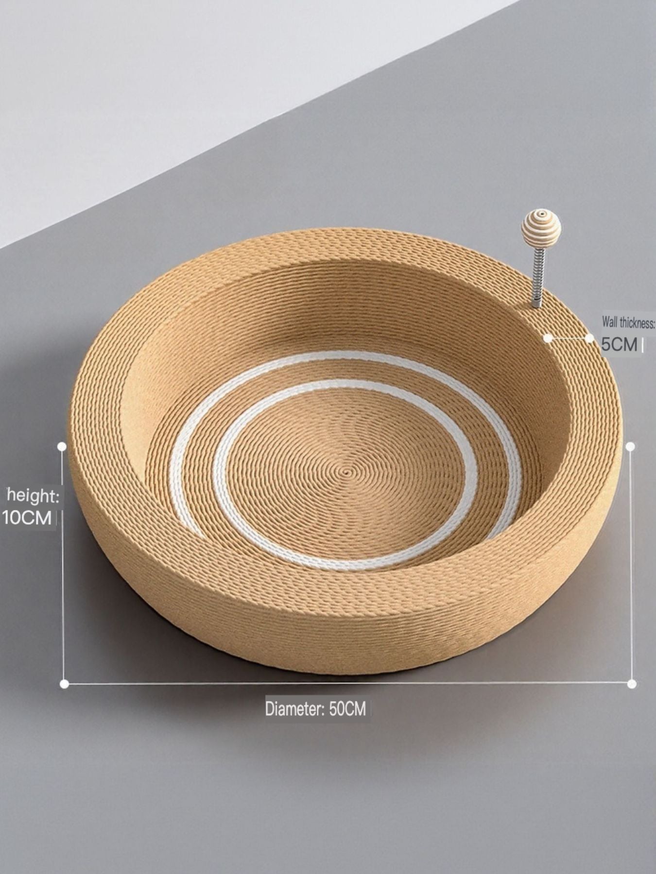 Round Cat Scratching Posts Pet Nest