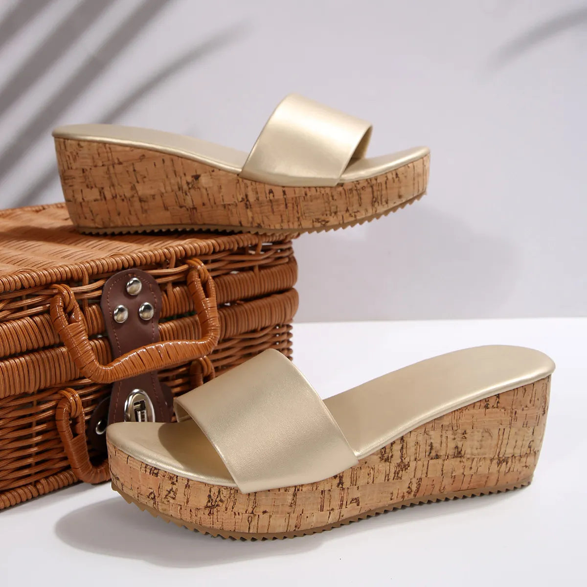 Open Toe Wedge Sandals