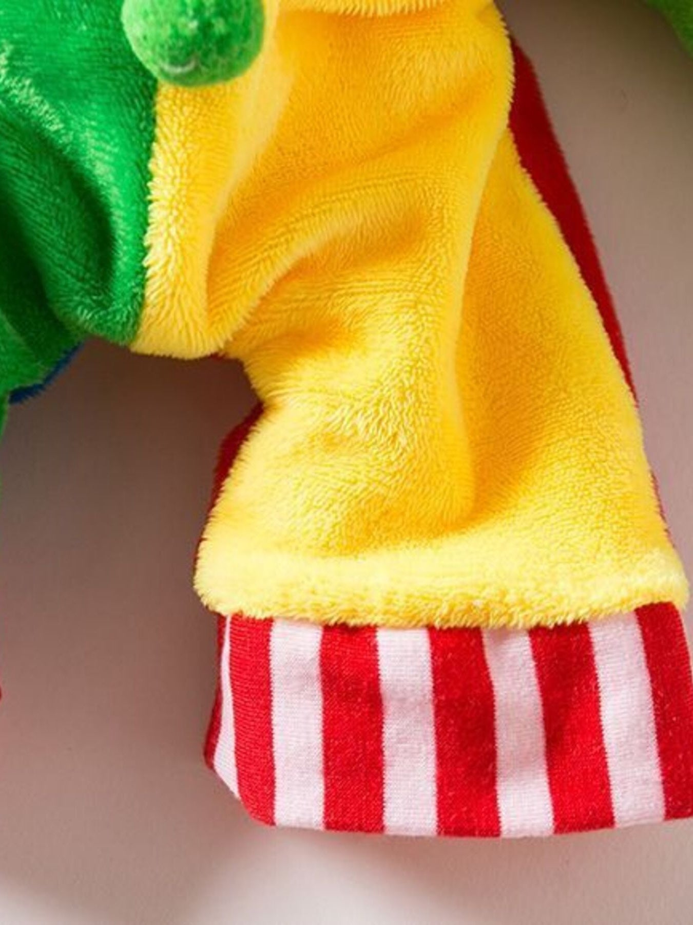 Colorful Clown Pet Jumpsuit with Hat