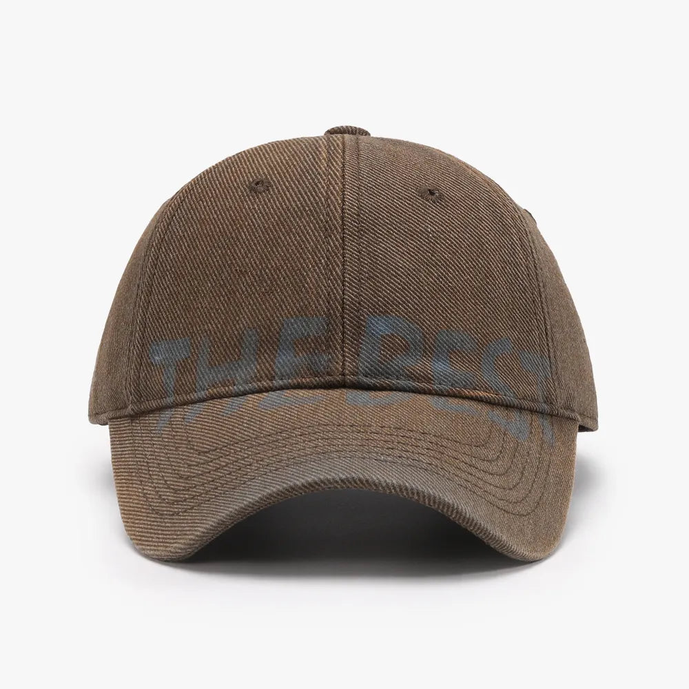 Letter Adjustable Baseball Cap