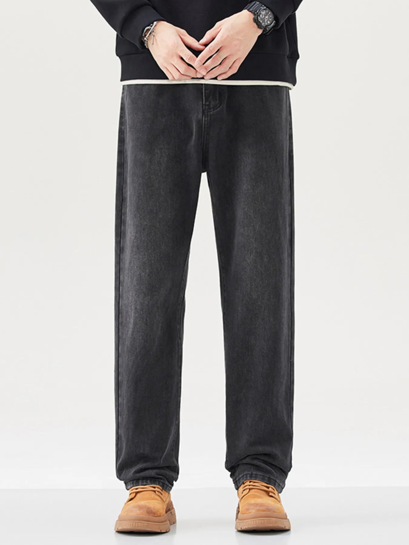 Men's Wide Leg Jeans
