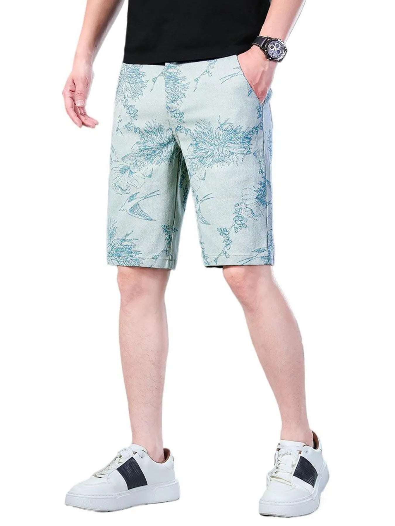 Men's Printed Casual Shorts