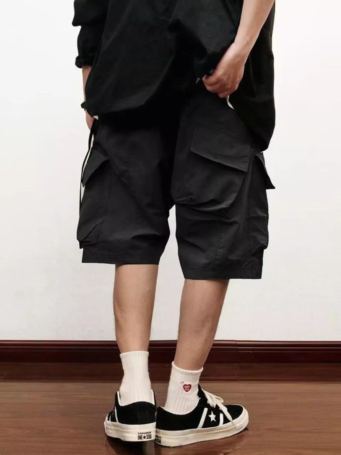 Men's Plus Size Loose Fit Cargo Shorts