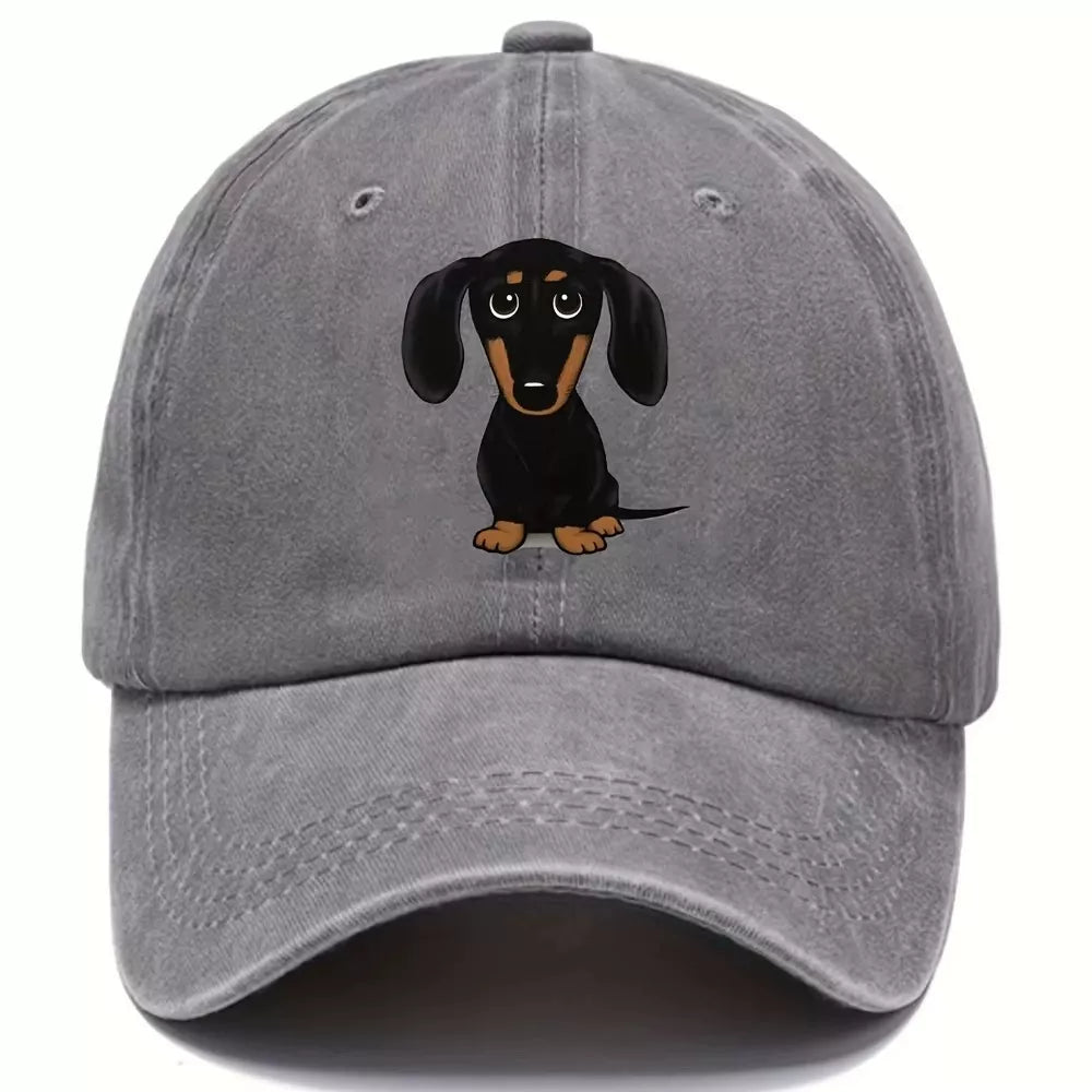 Dog Washed Baseball Cap