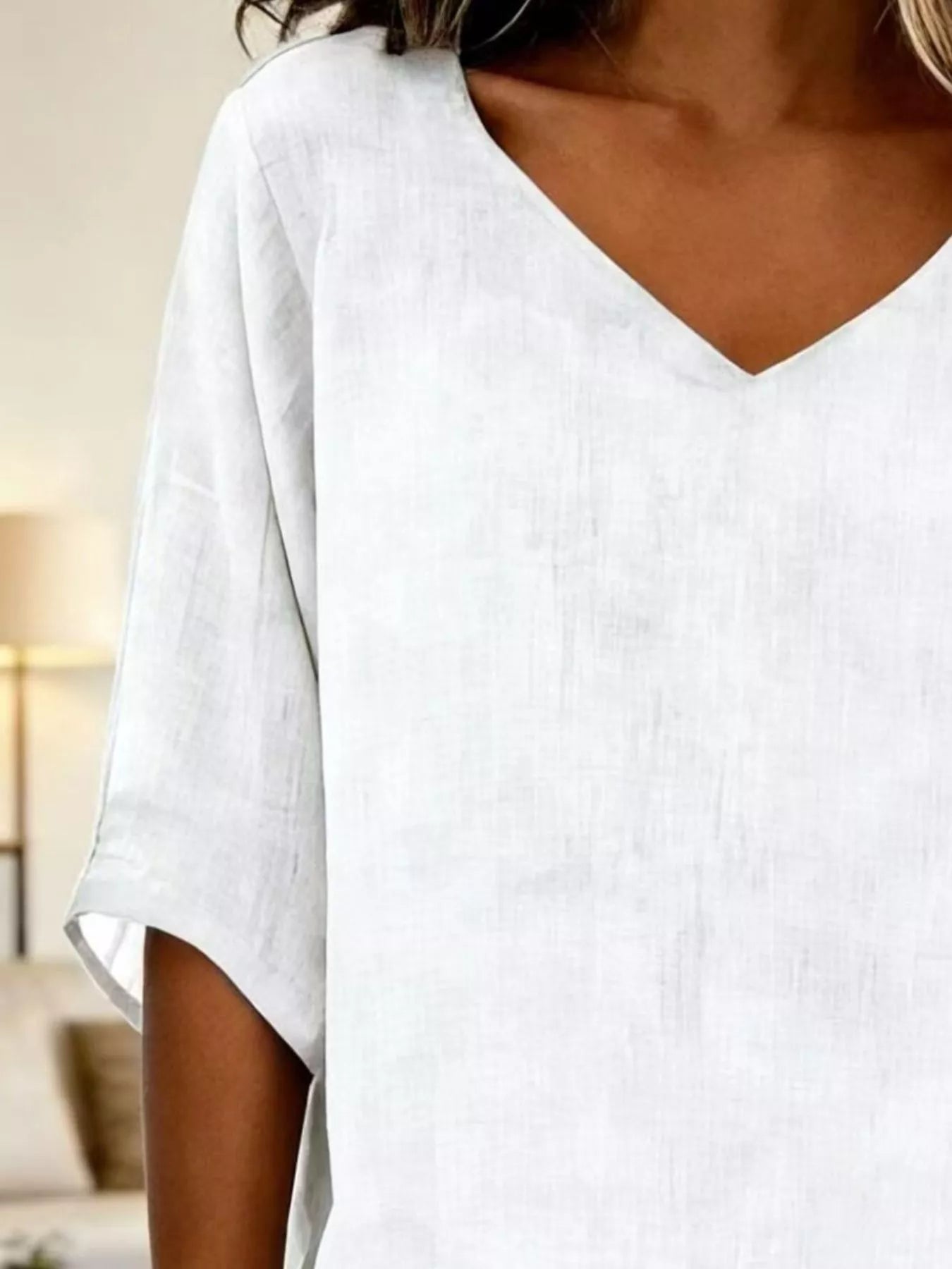 V-Neck Casual T-Shirt
