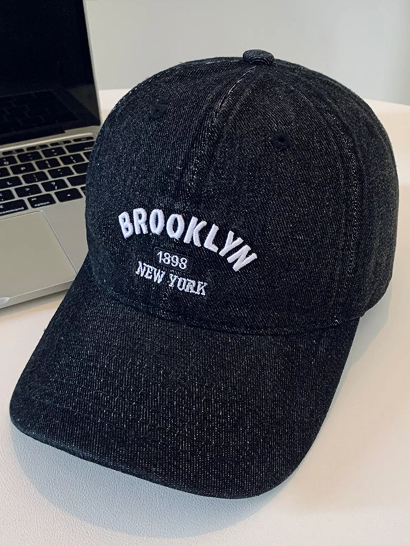Letter Embroidered Baseball Cap