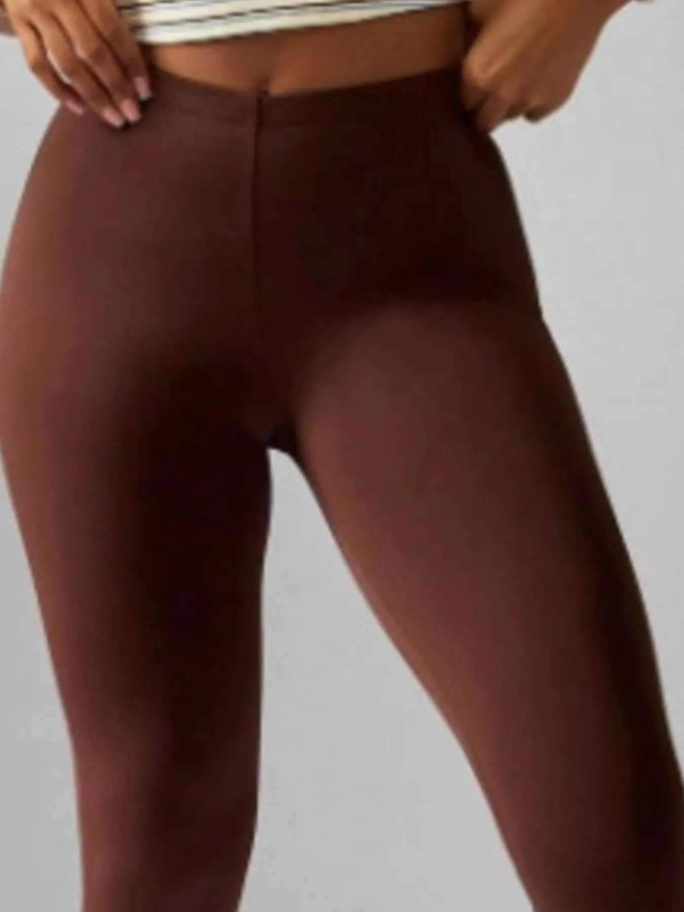 High-Waisted Active Capri Leggings