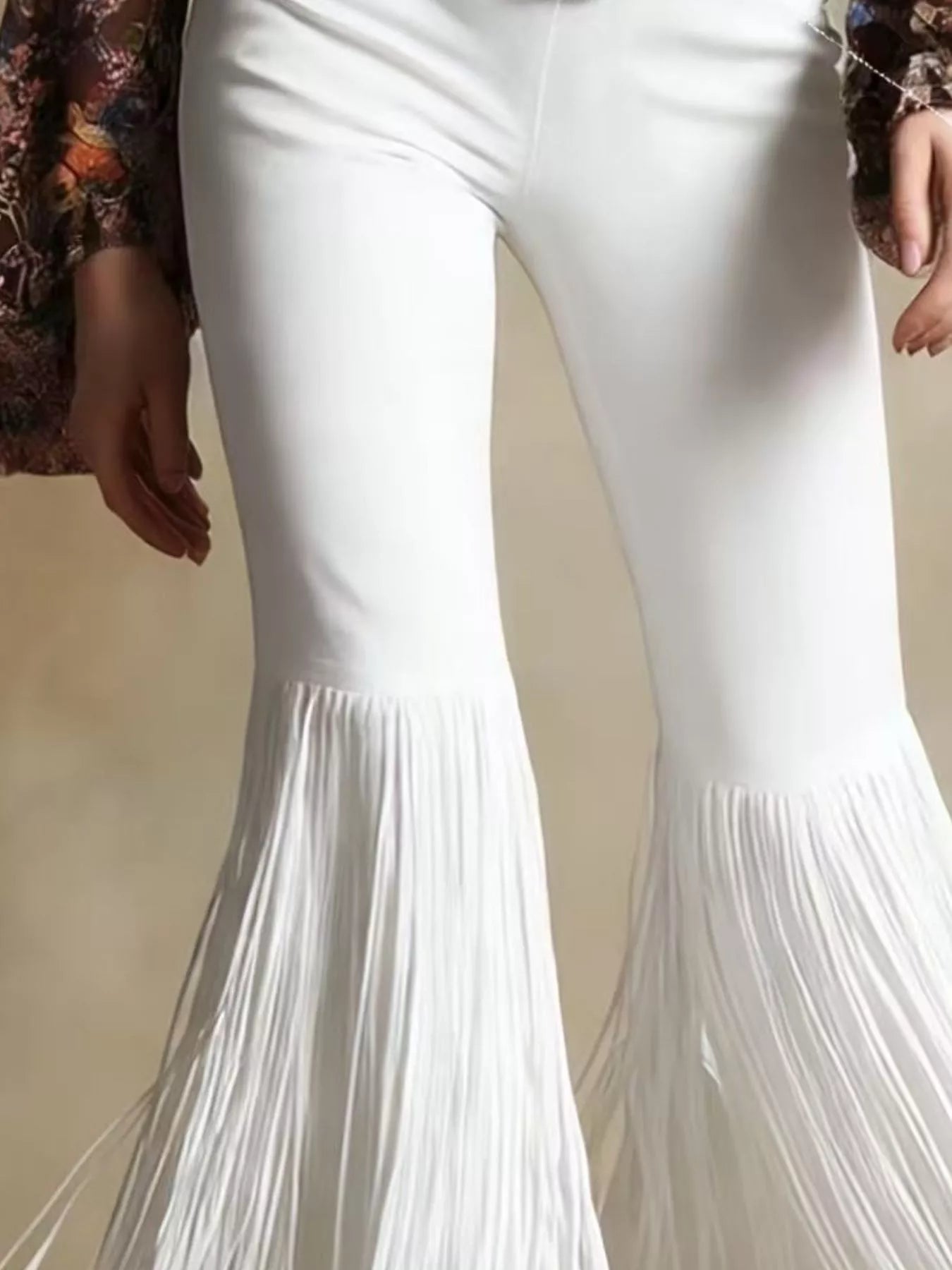 Fringe Flare Pants