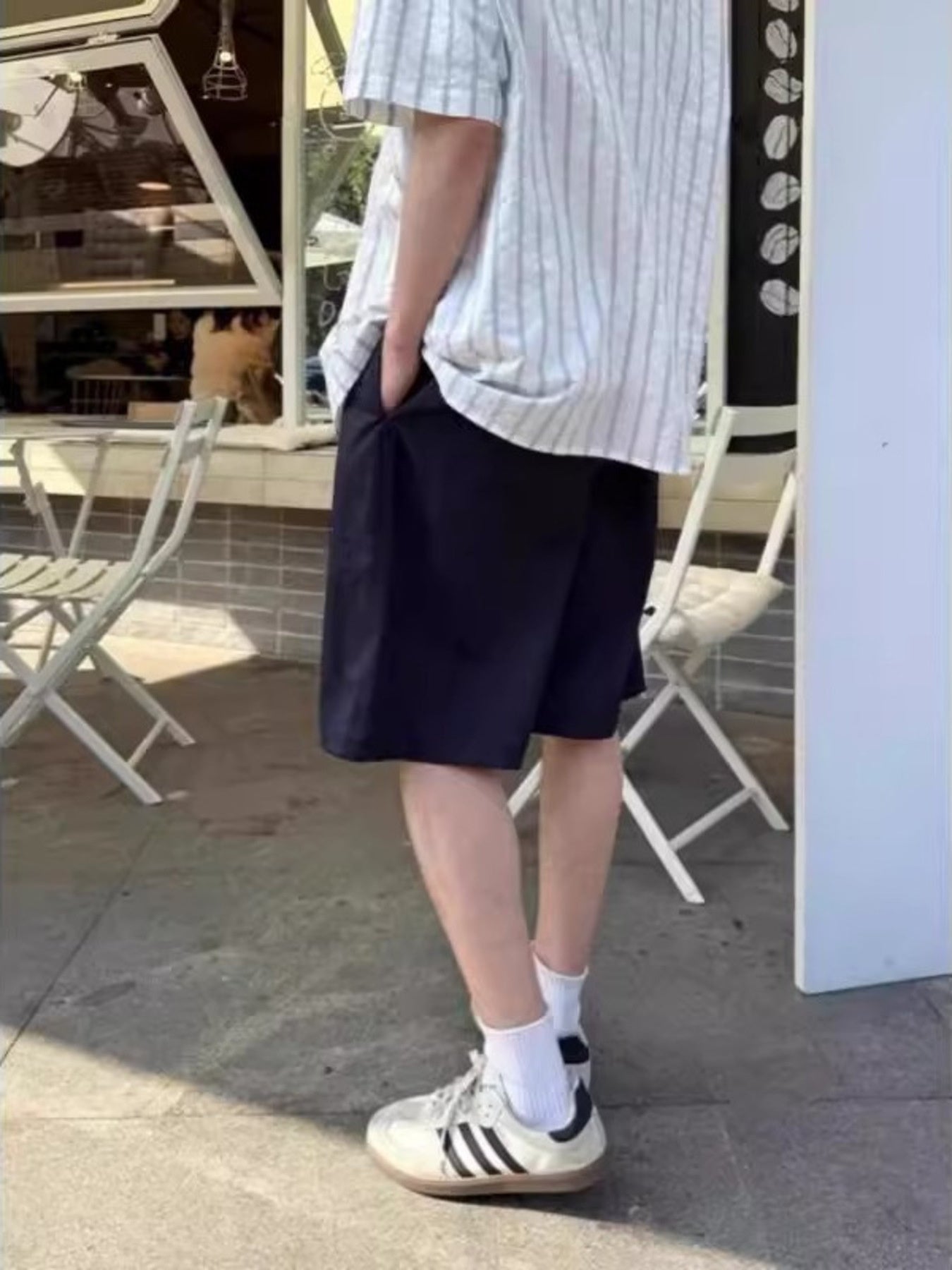 Men's Plus Size Loose-Fit Casual Shorts