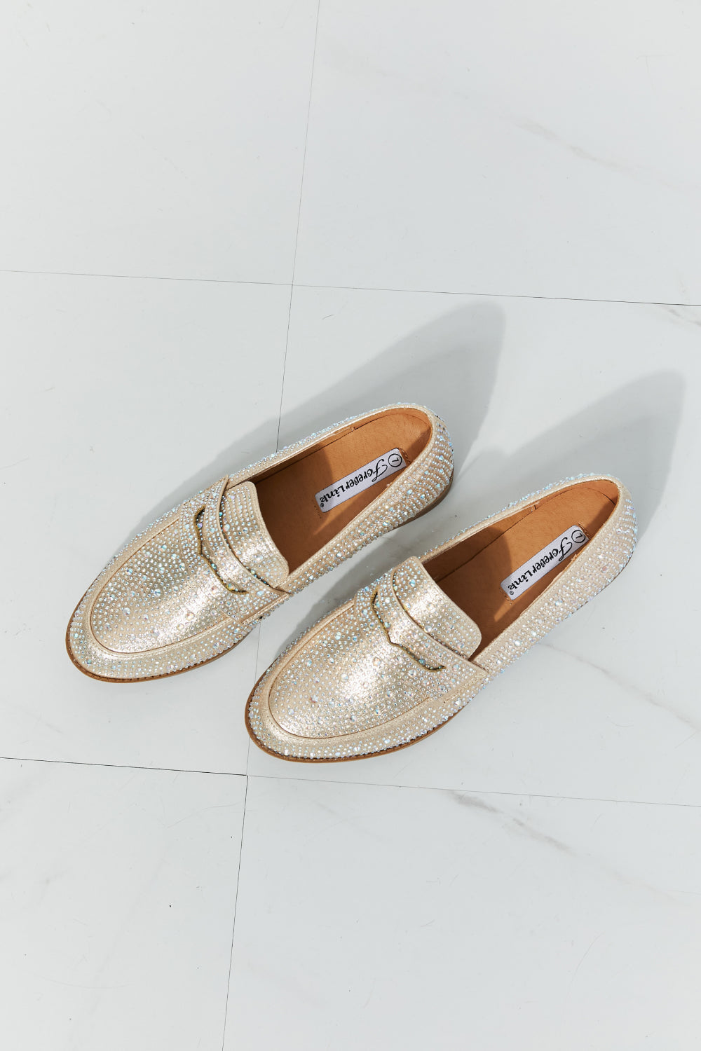 Forever Link Make It Shine Rhinestone Loafers