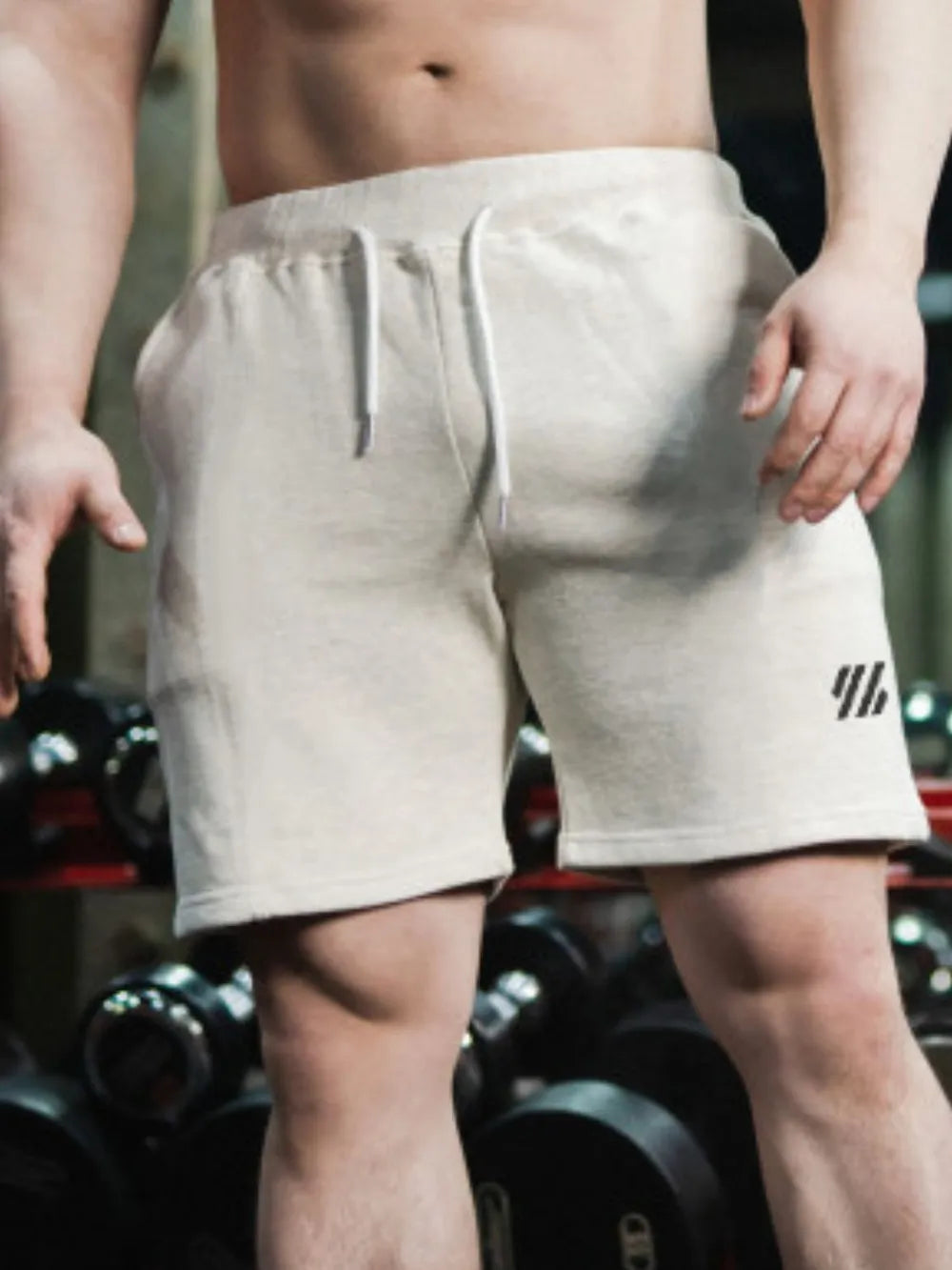 Men's Plus Size Drawstring Shorts