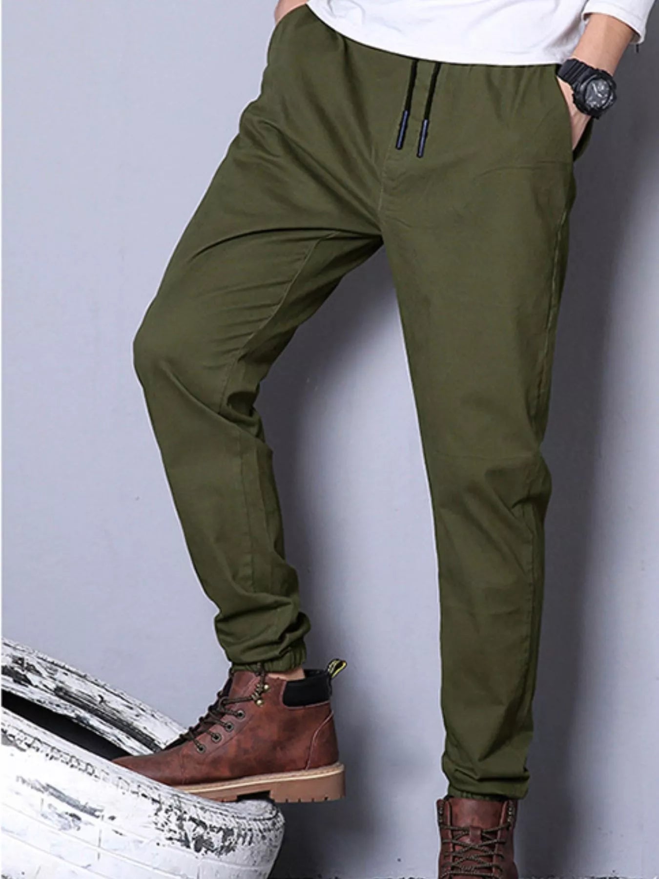 Men's Casual Drawstring Joggers