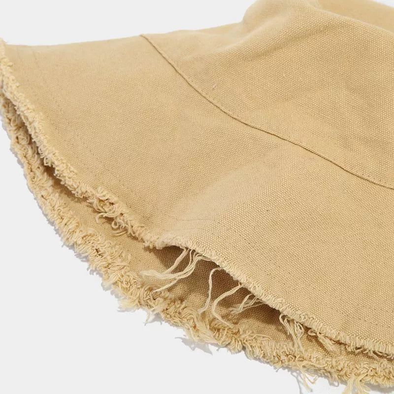 Frayed Edge Bucket Hat