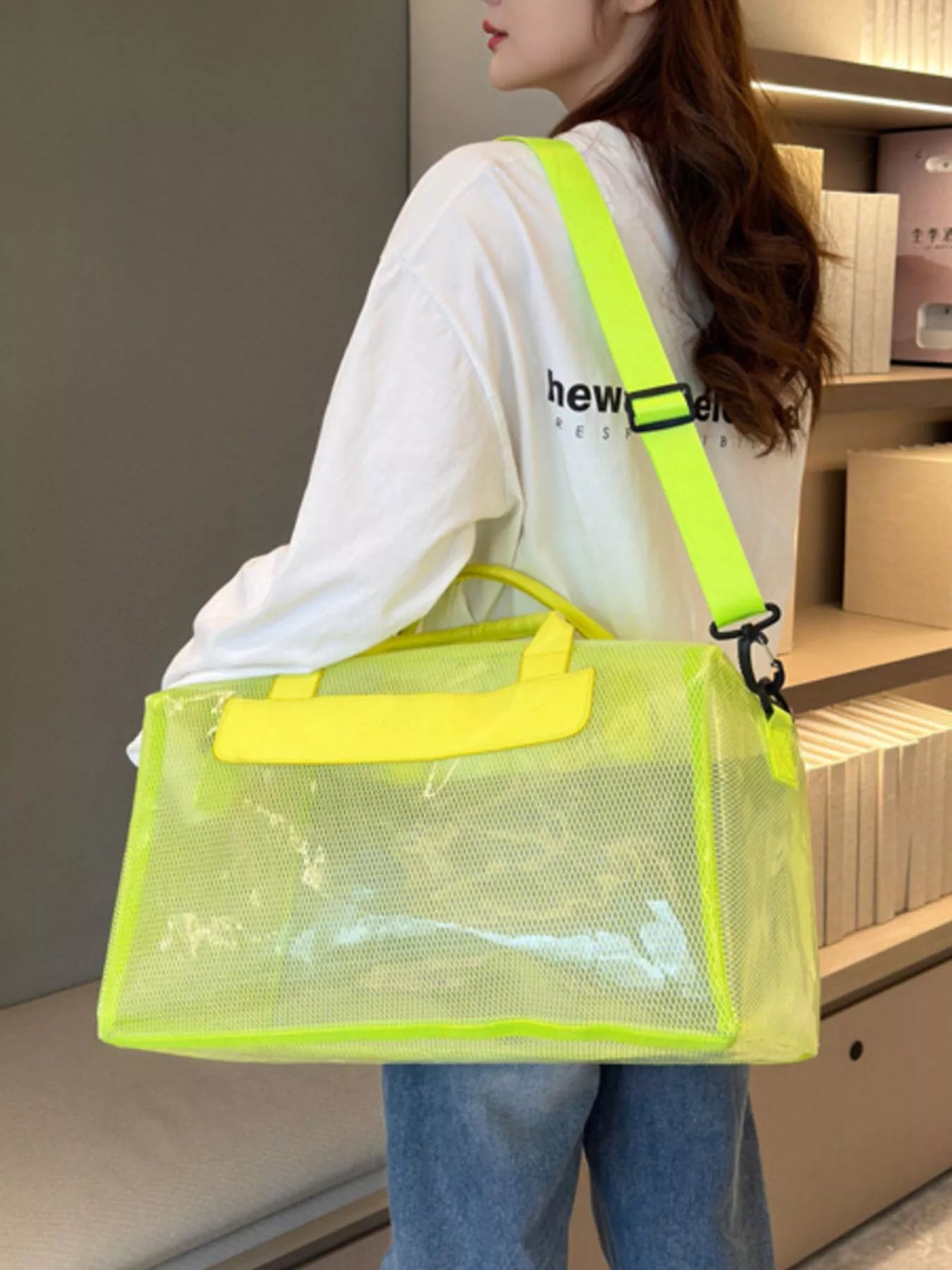 Transparent PVC Travel Bag