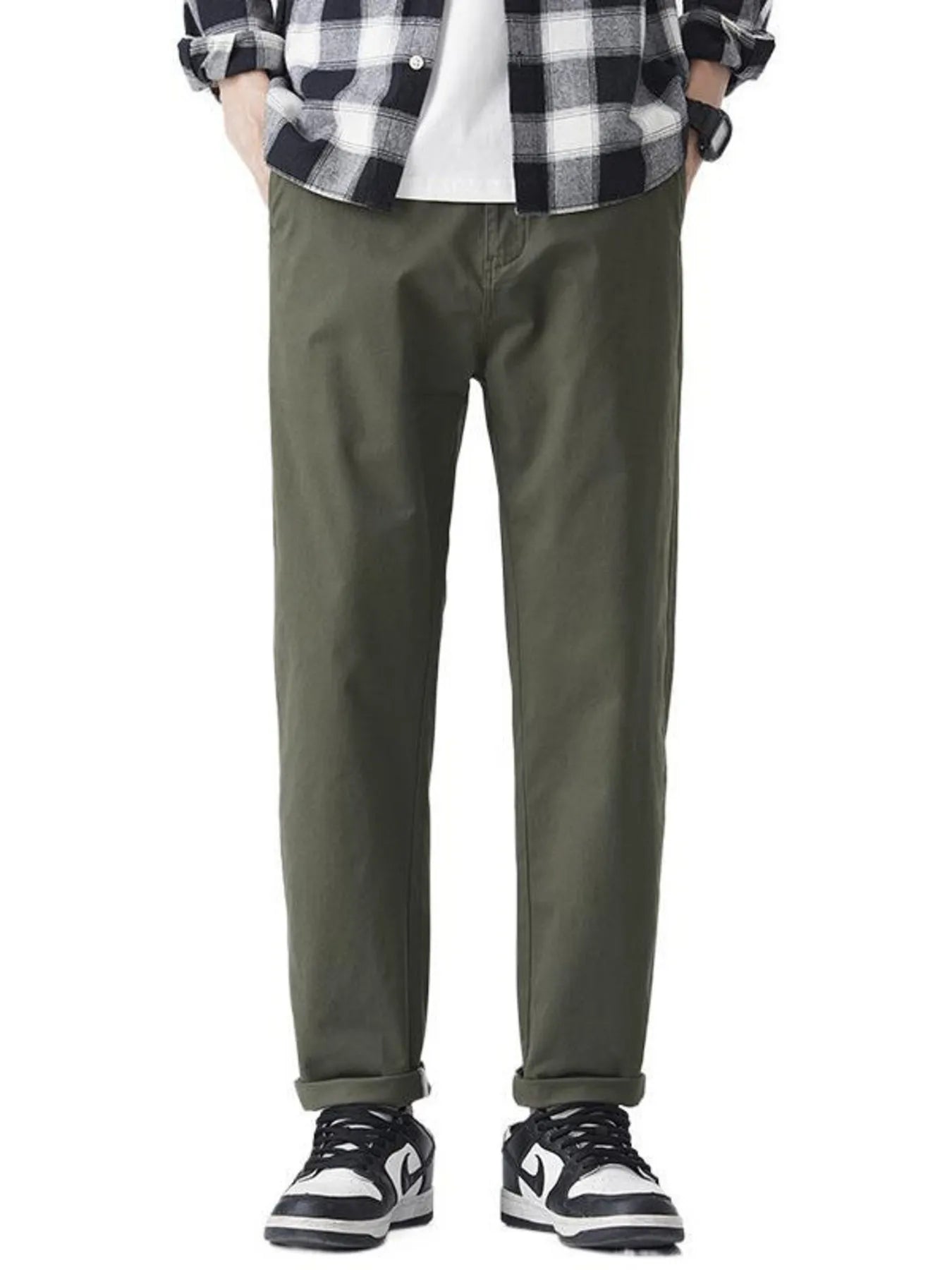 Men's Straight Leg Casual Pants