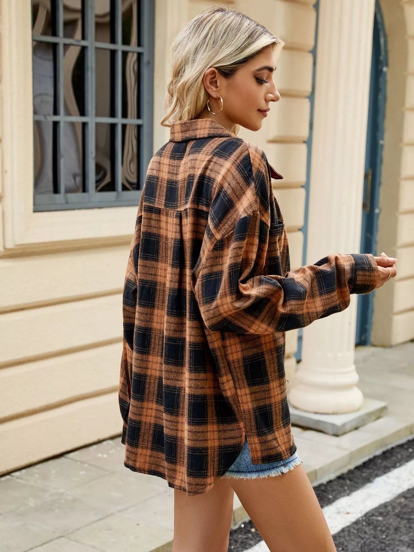 Plaid Button Up Shirt