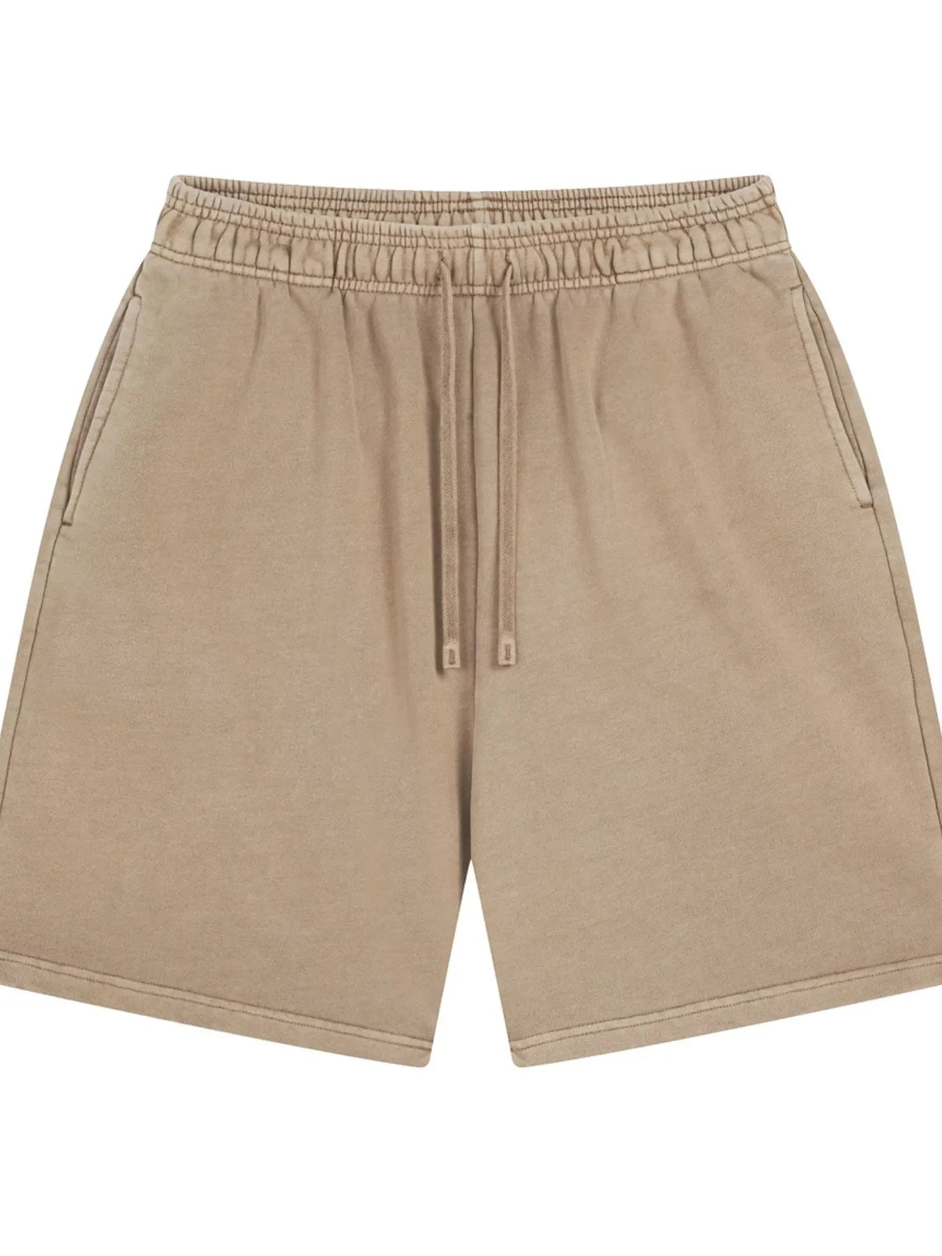 Men's Casual Drawstring Elastic Waist Shorts
