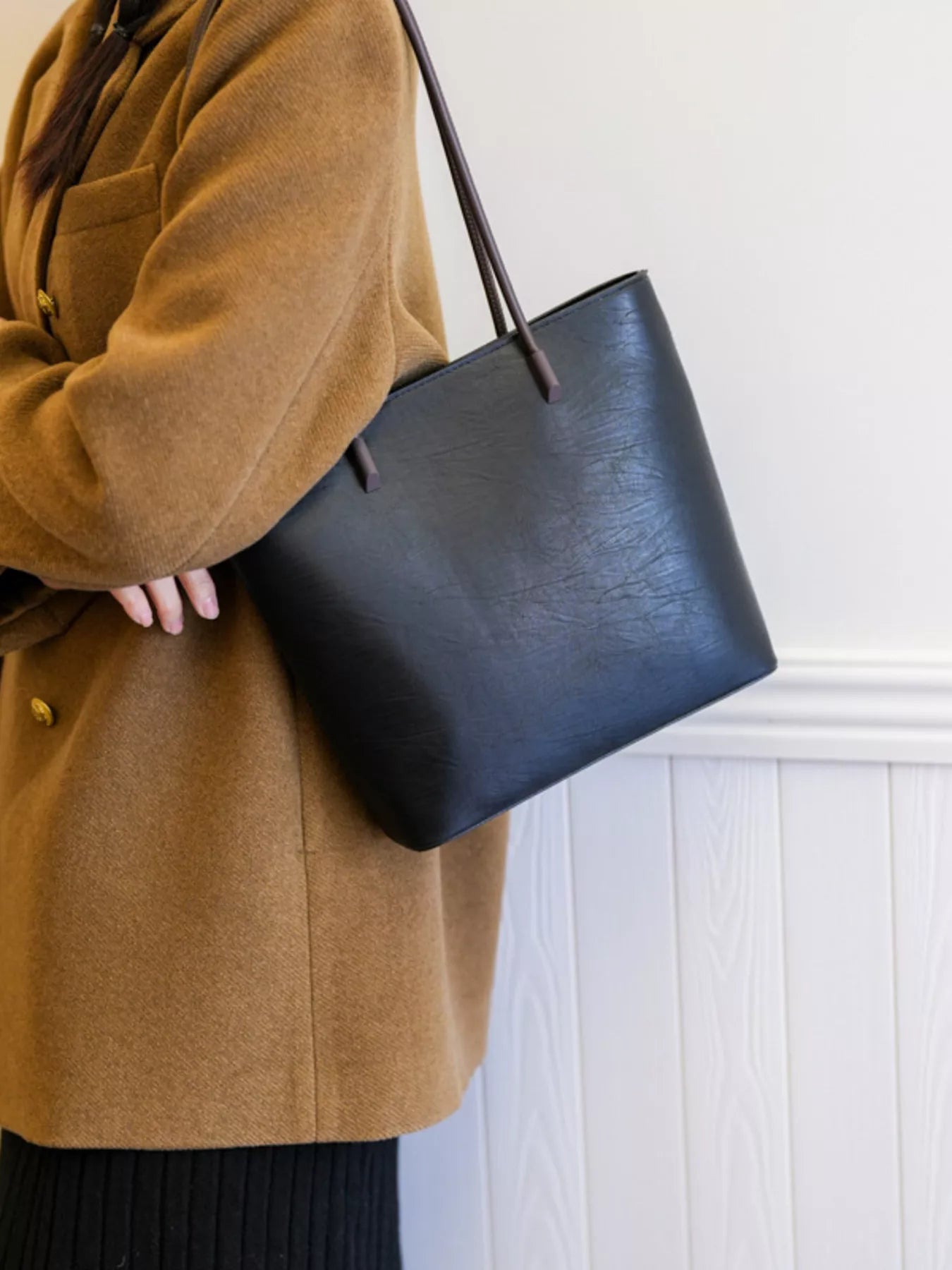 PU Leather Tote Bag
