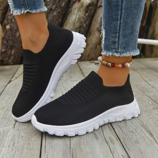 Breathable Mesh Platform Athletic