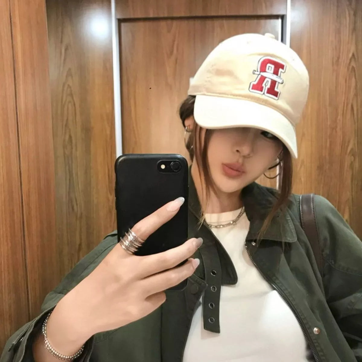Letter Embroidered Classic Baseball Cap