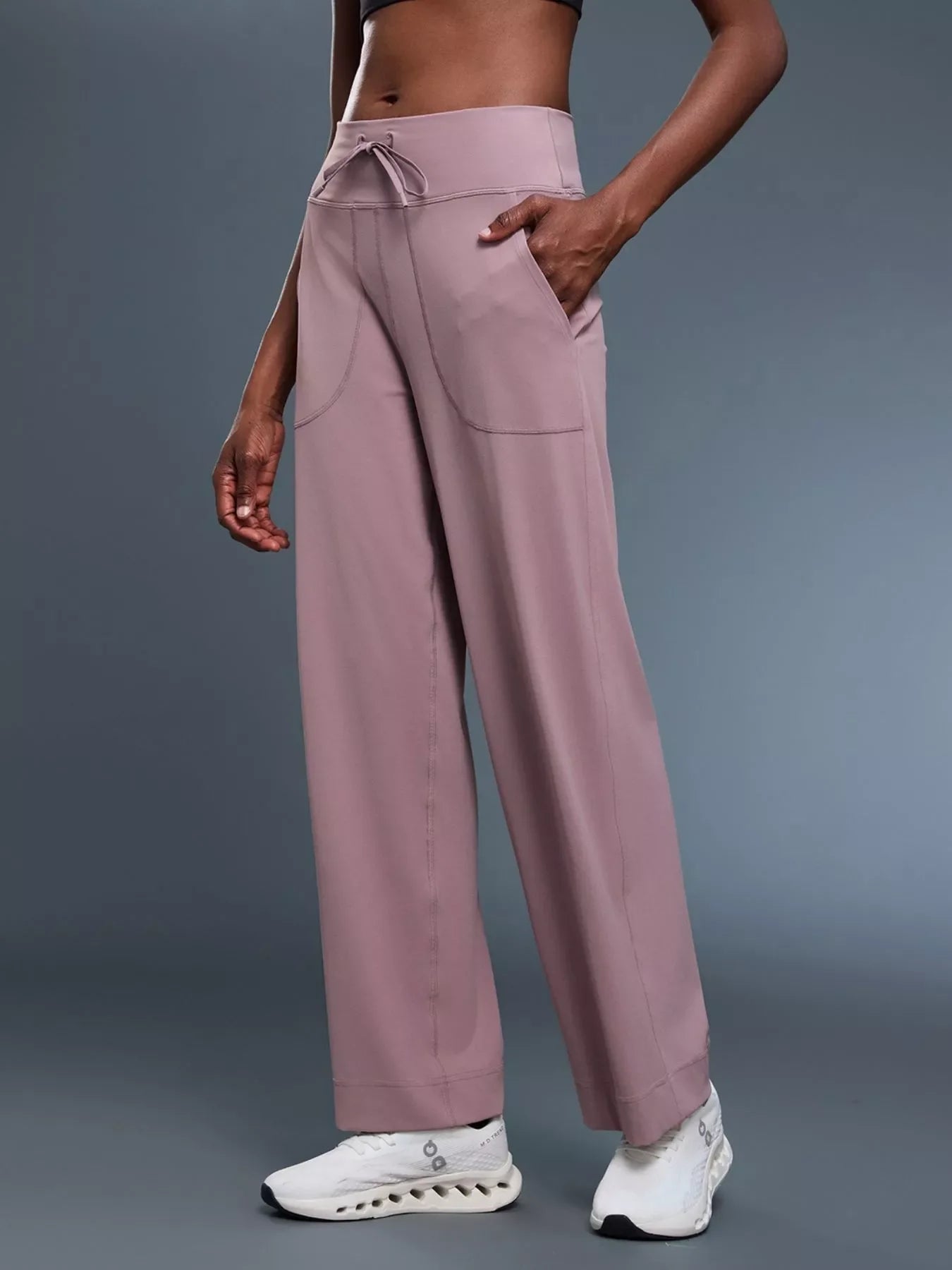 Relaxed Fit Drawstring Pants