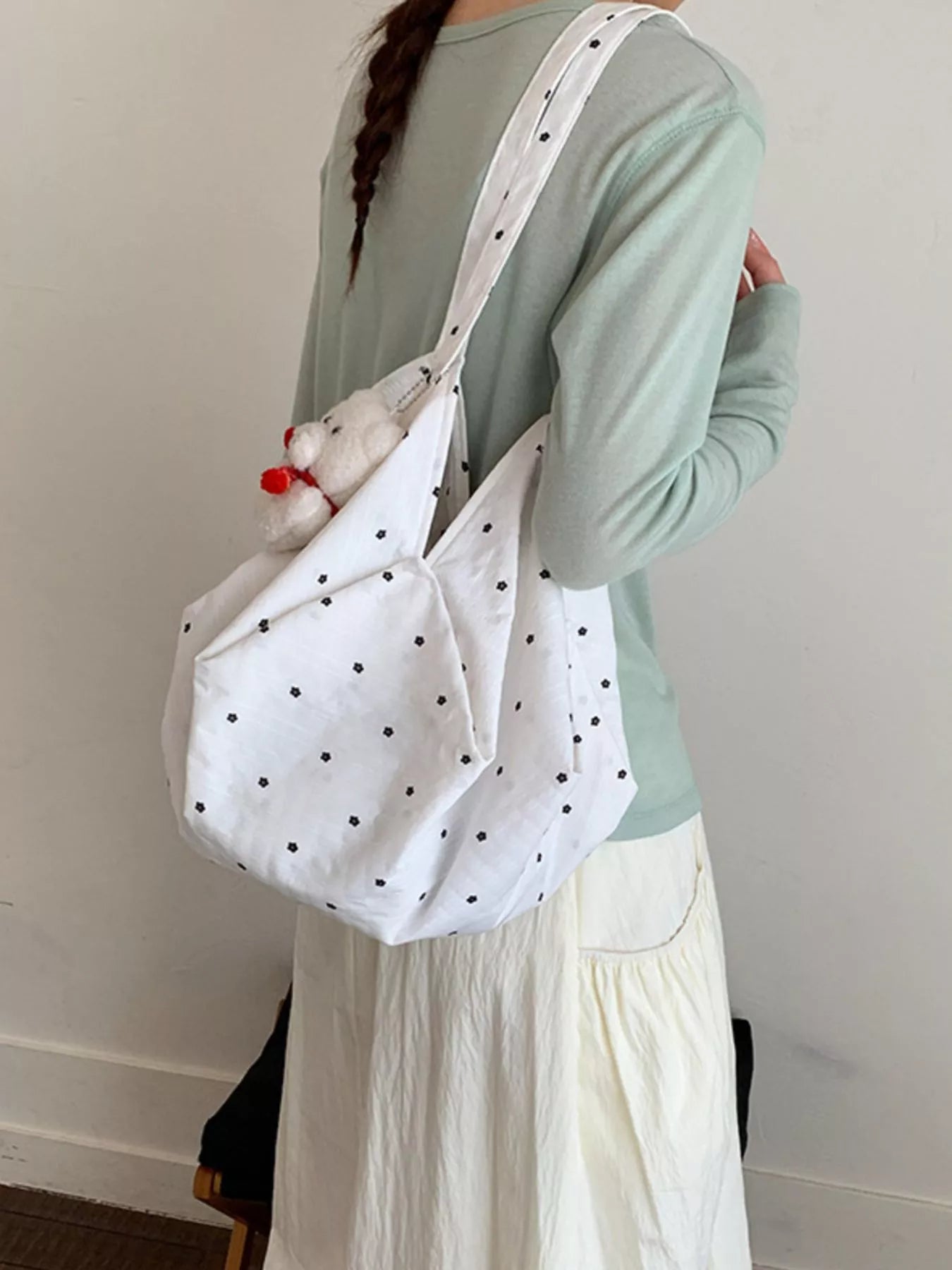 Polka Dot Shoulder Bag