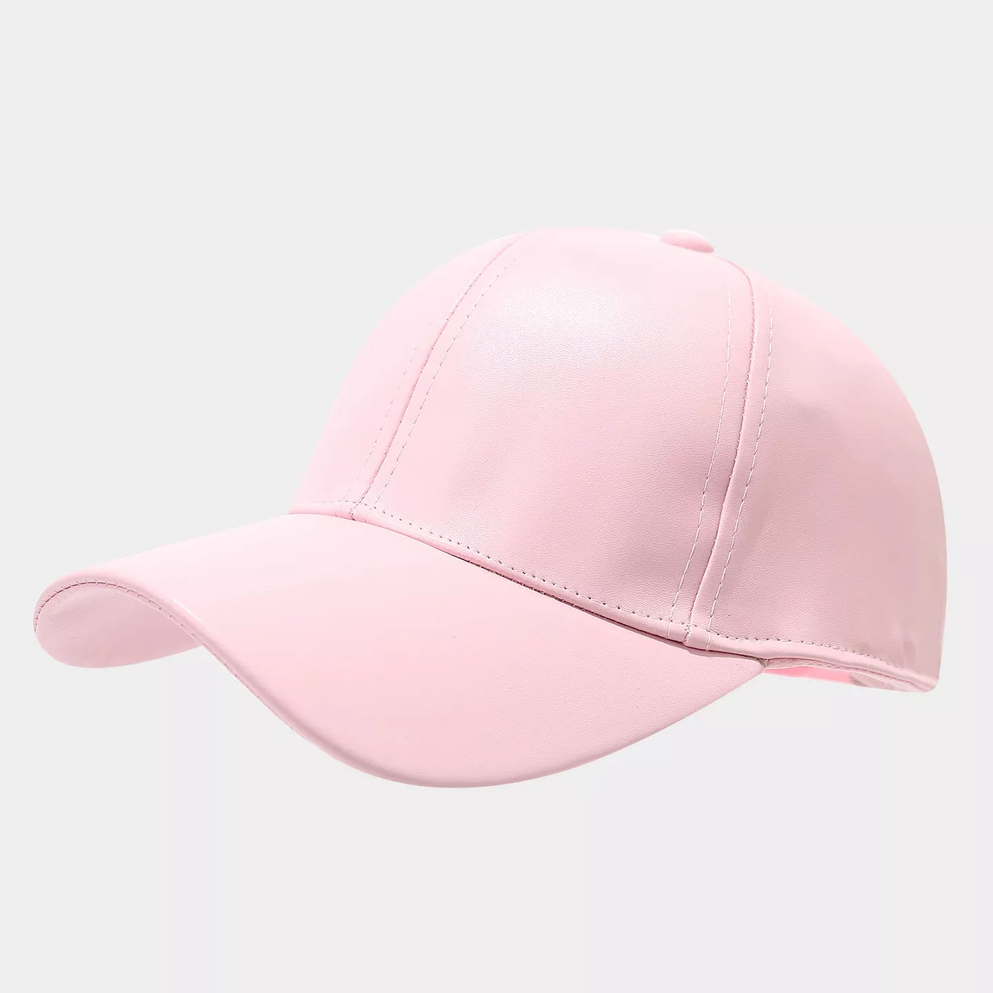 PU Leather Baseball Cap