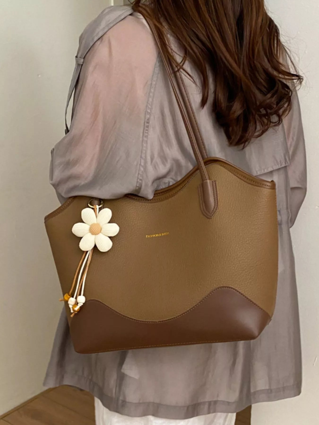 PU Leather Shoulder Bag