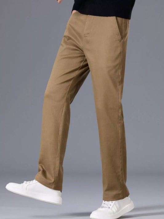 Men's Classic Straight-Leg Pants