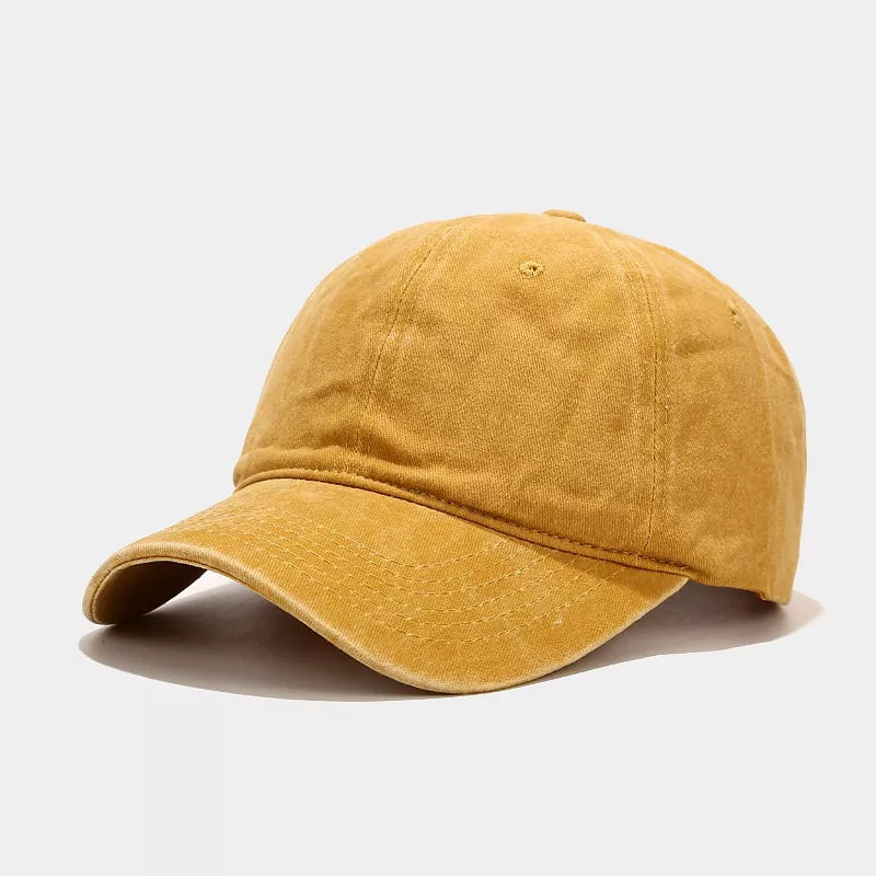 Vintage Washed Cotton Baseball Cap